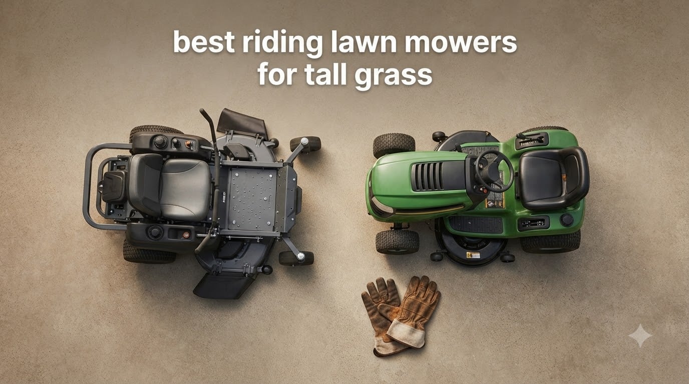 best riding lawn mowers for tall grass