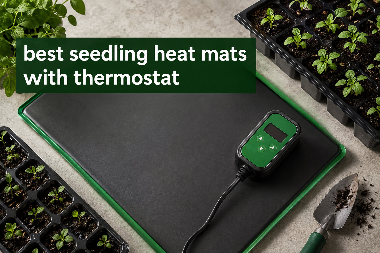 best seedling heat mats with thermostat