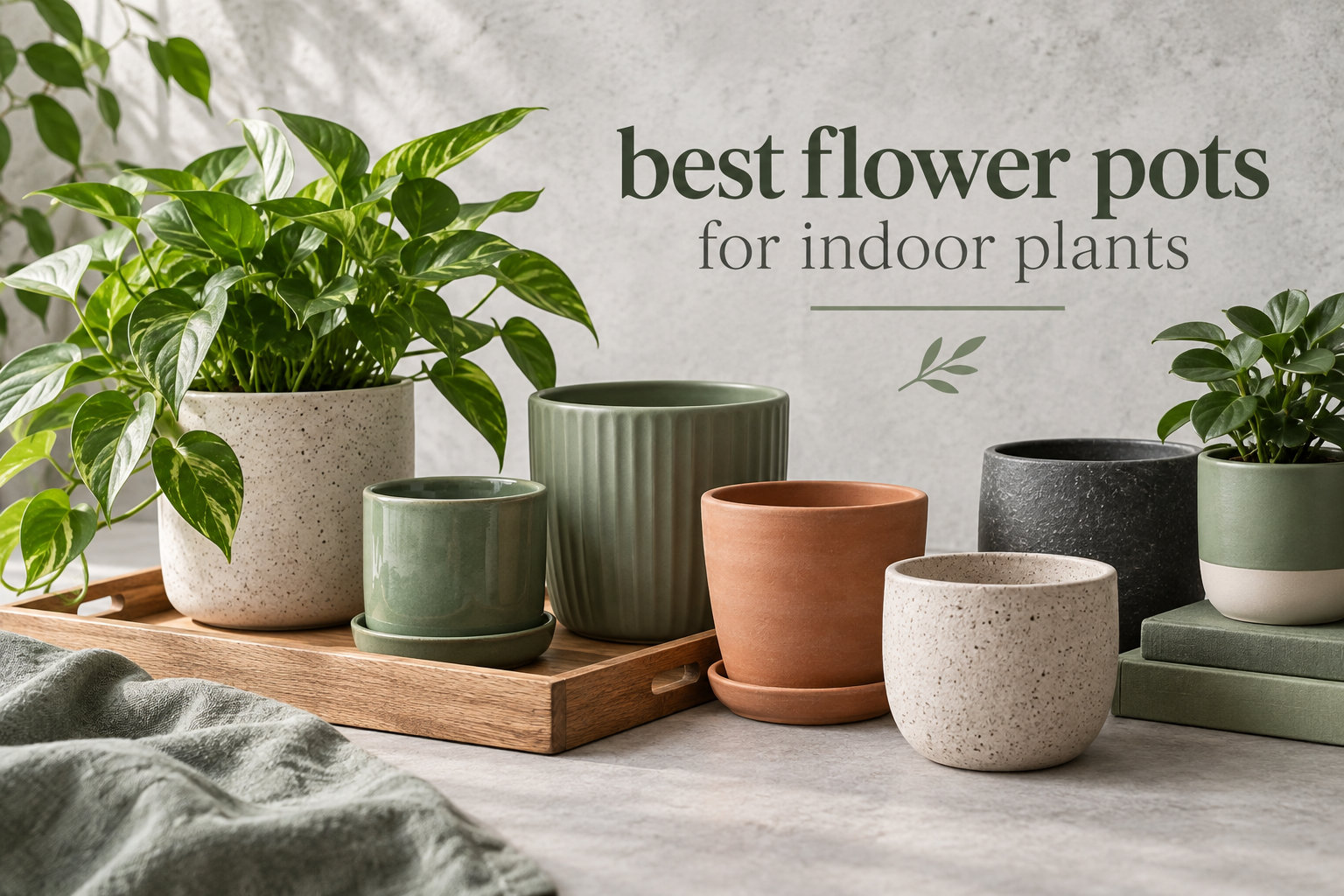 best flower pots for indoor plants