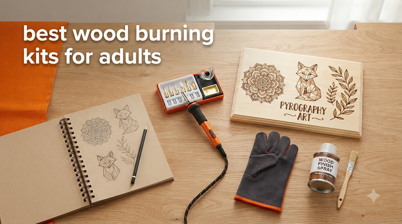 best wood burning kits for adults