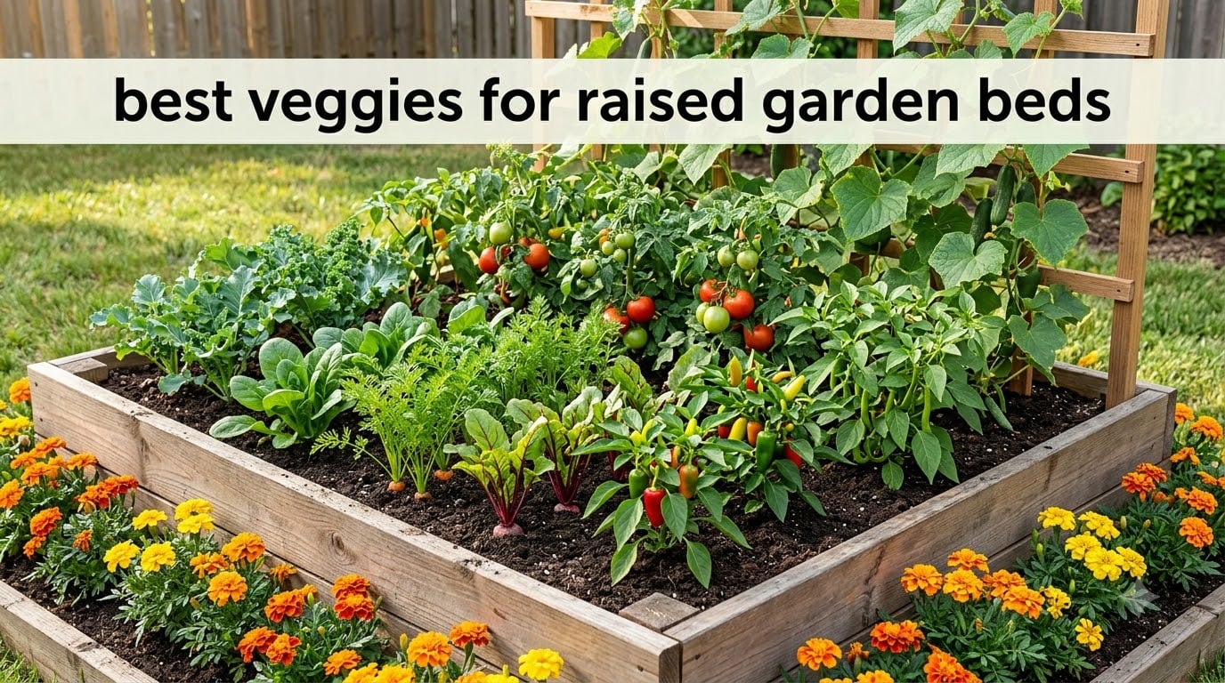 best veggies for raised garden beds