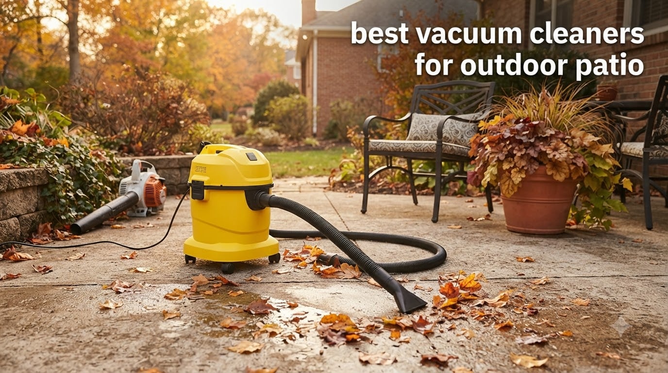 best vacuum cleaners for outdoor patio
