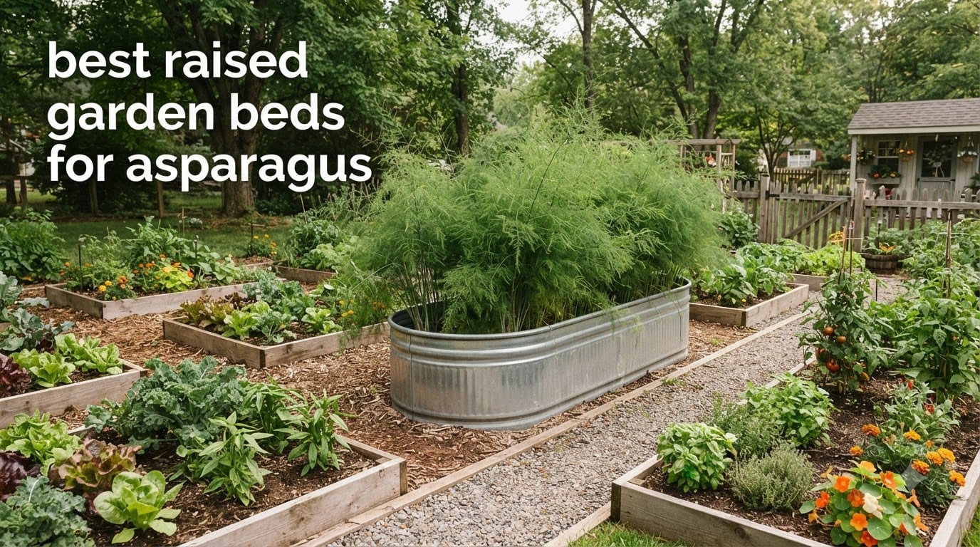 best raised garden beds for asparagus