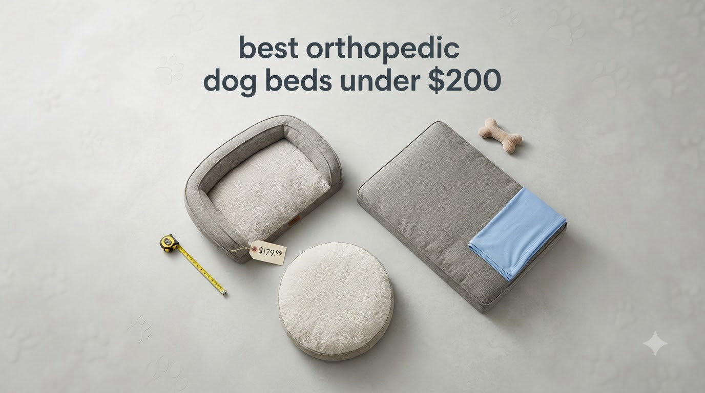 best orthopedic dog beds under $200