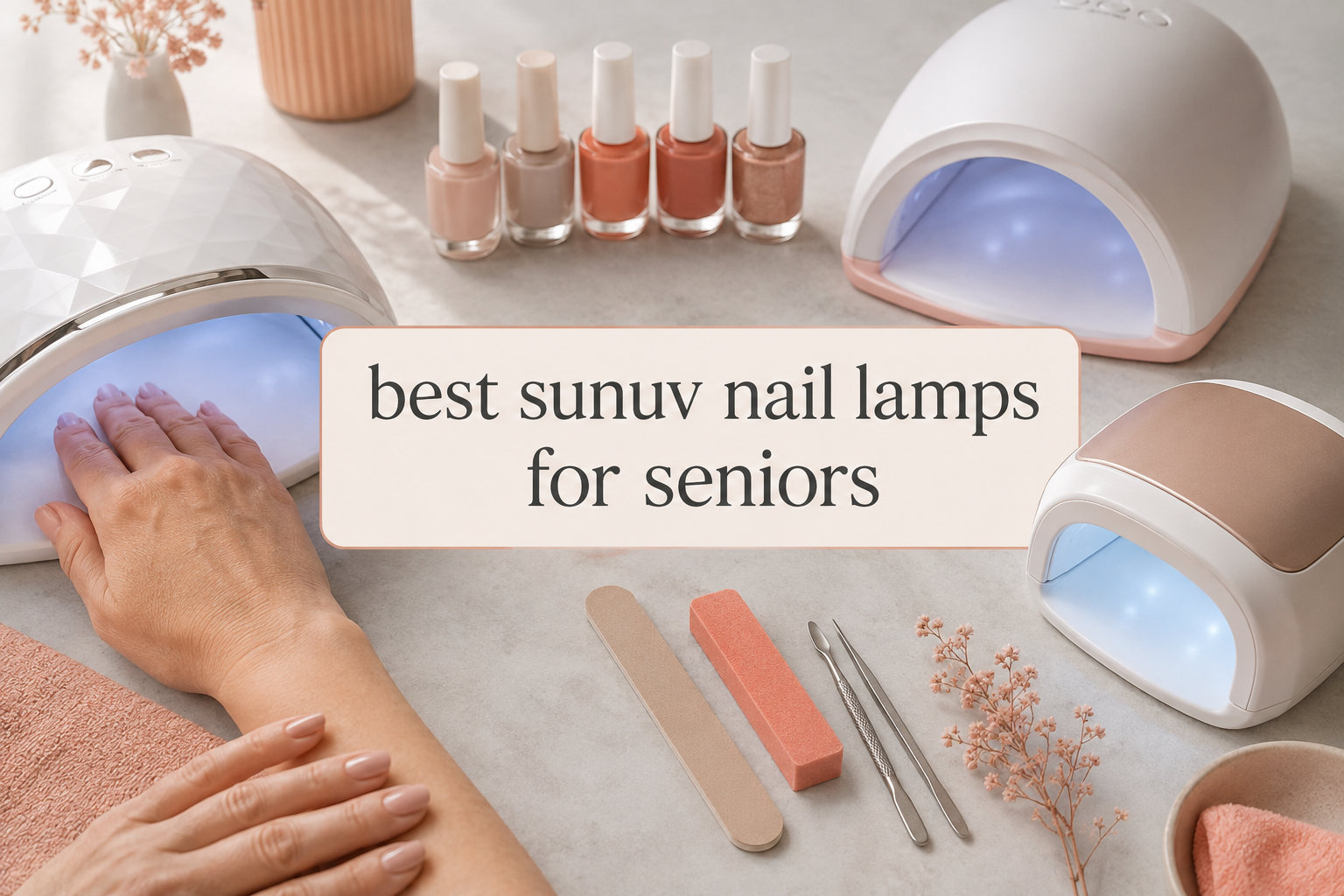 best sunuv nail lamps for seniors