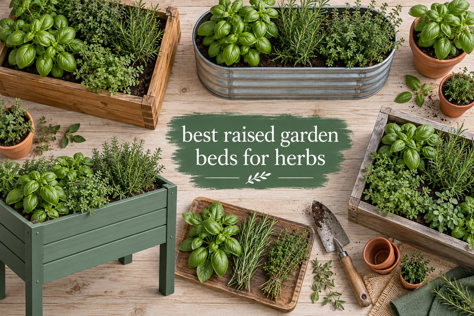 best raised garden beds for herbs