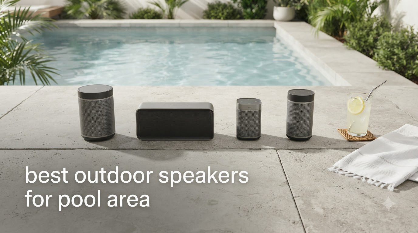 best outdoor speakers for pool area