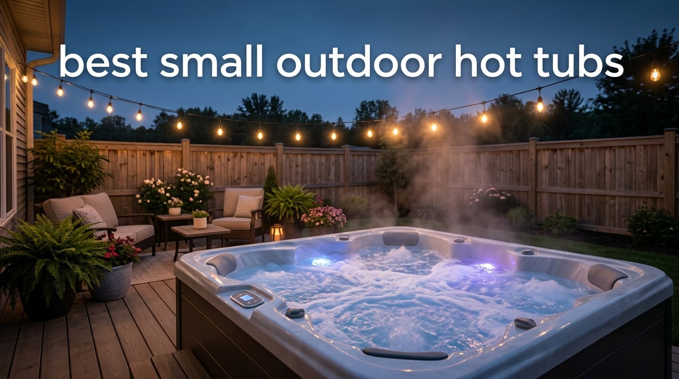 best small outdoor hot tubs