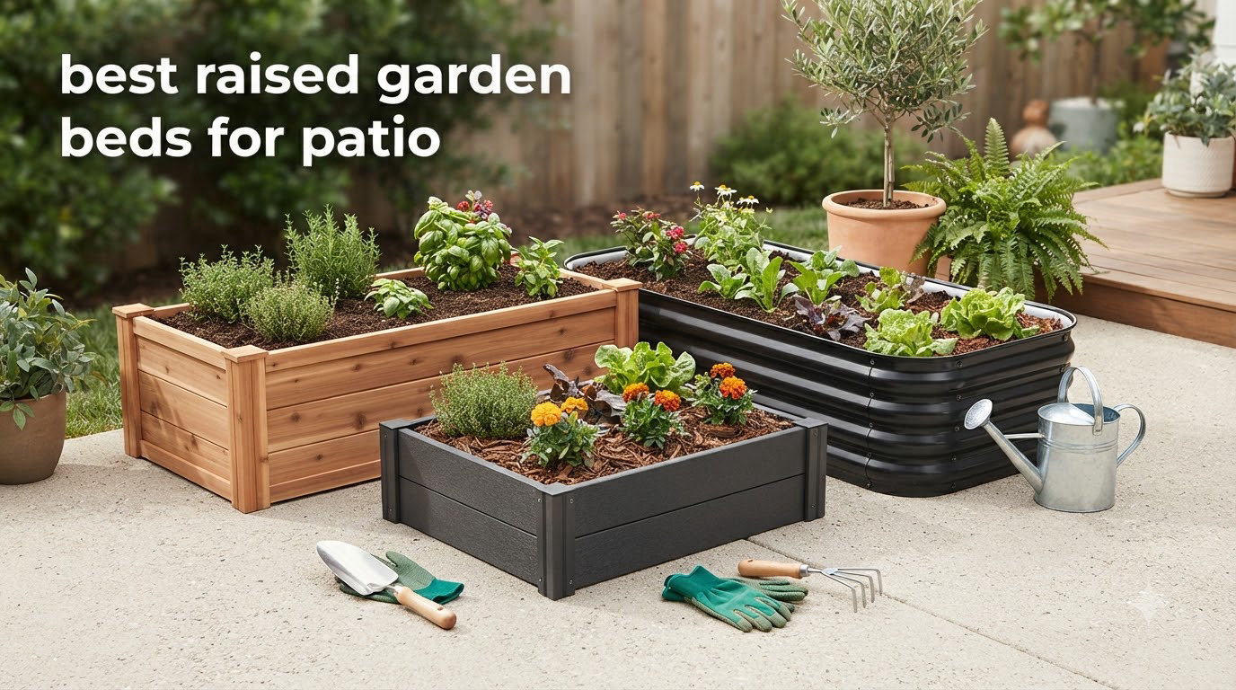 best raised garden beds for patio