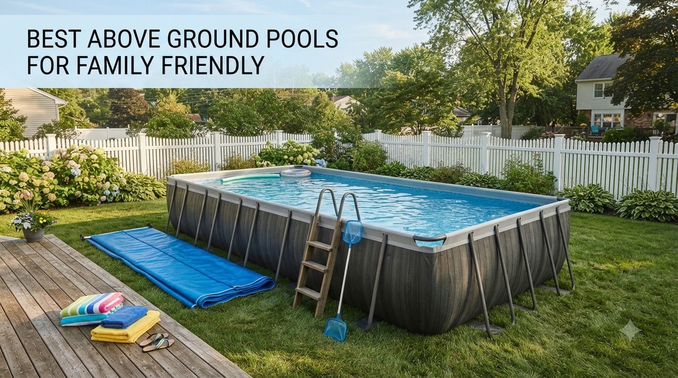best above ground pools for family friendly