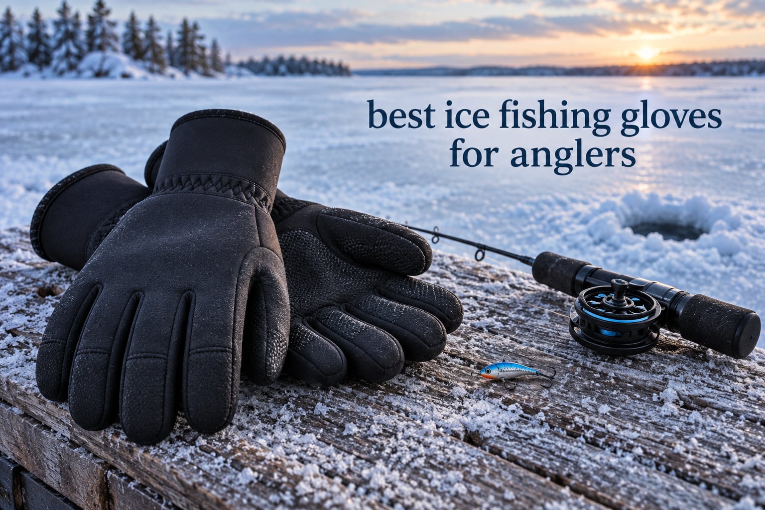 best ice fishing gloves for anglers