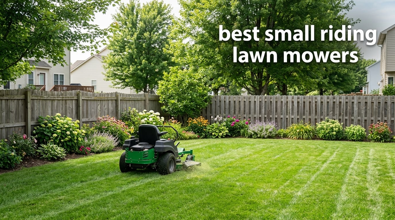 best small riding lawn mowers