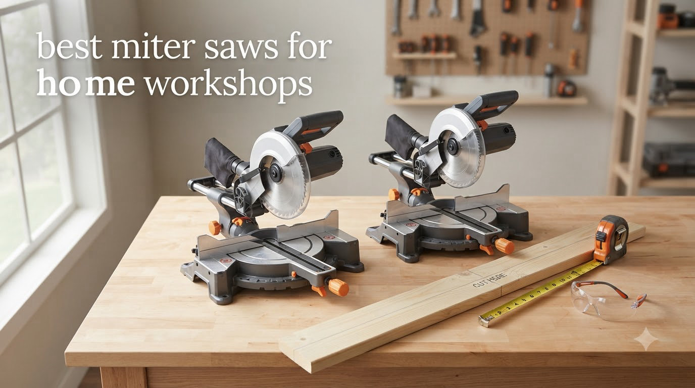 best miter saws for home workshops