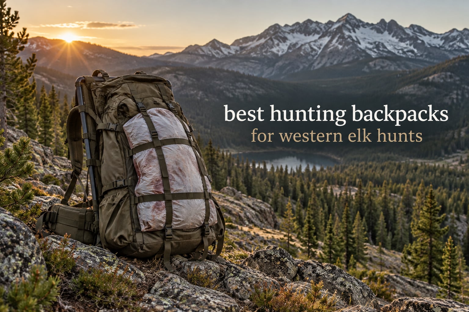 best hunting backpacks for western elk hunts