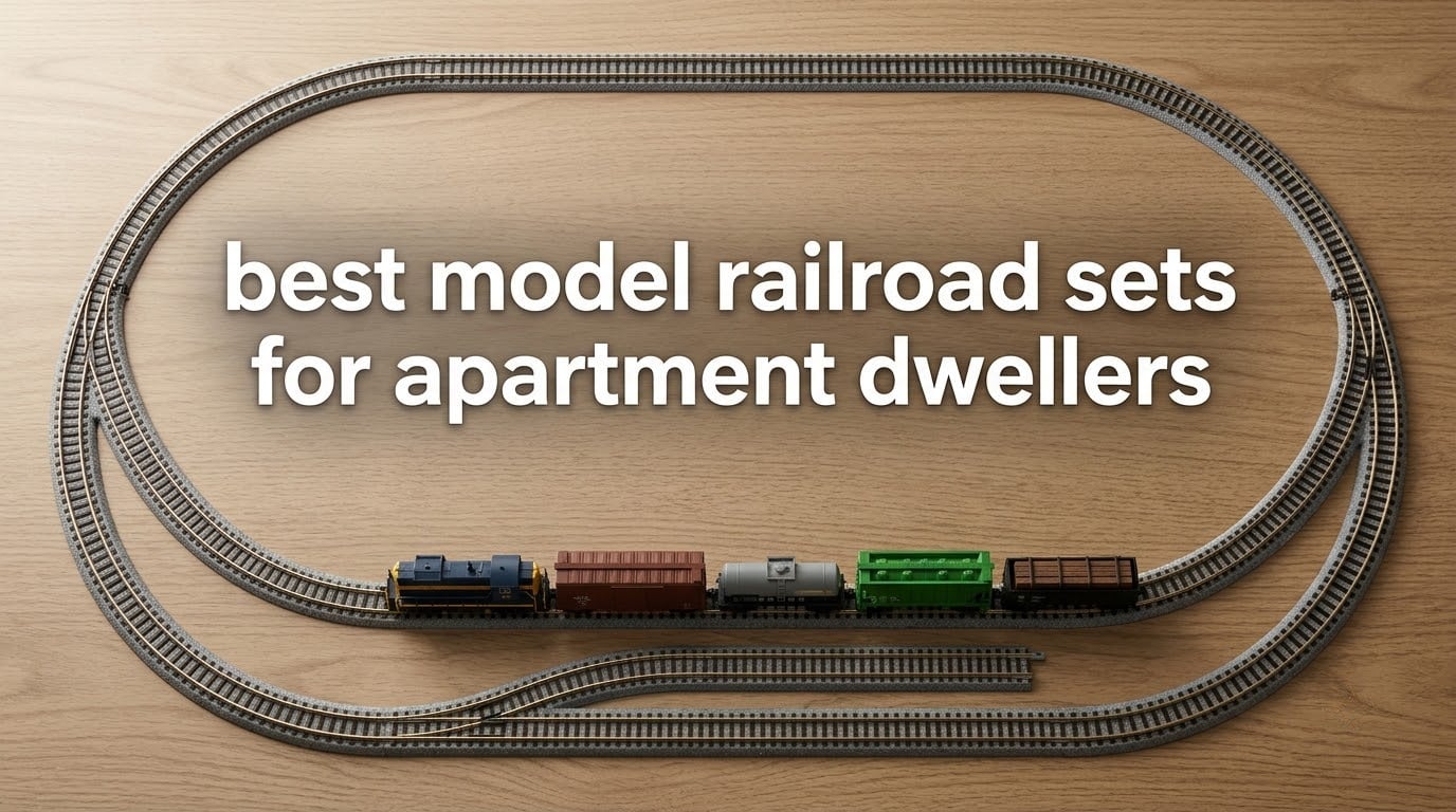 best model railroad sets for apartment dwellers