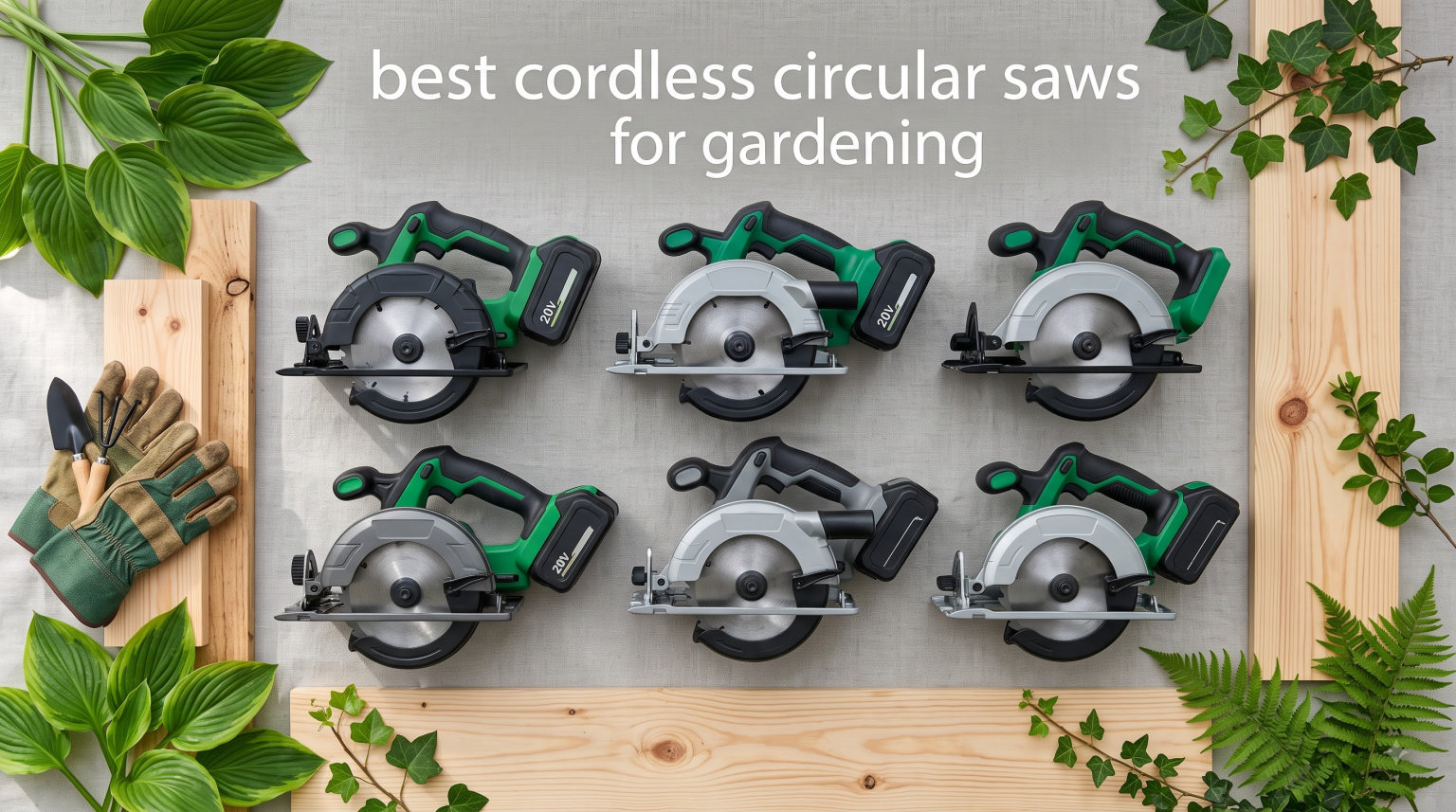 best cordless circular saws for gardening