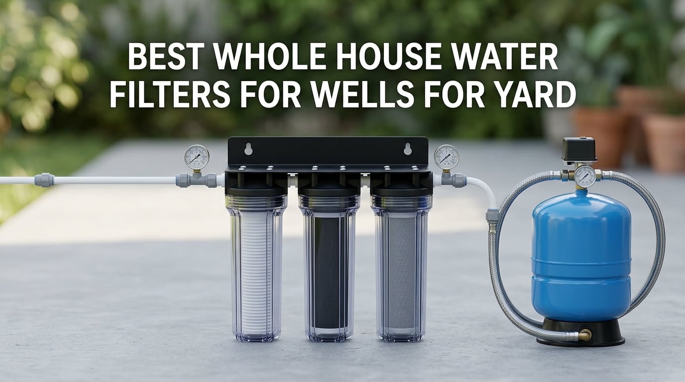 best whole house water filters for wells for yard