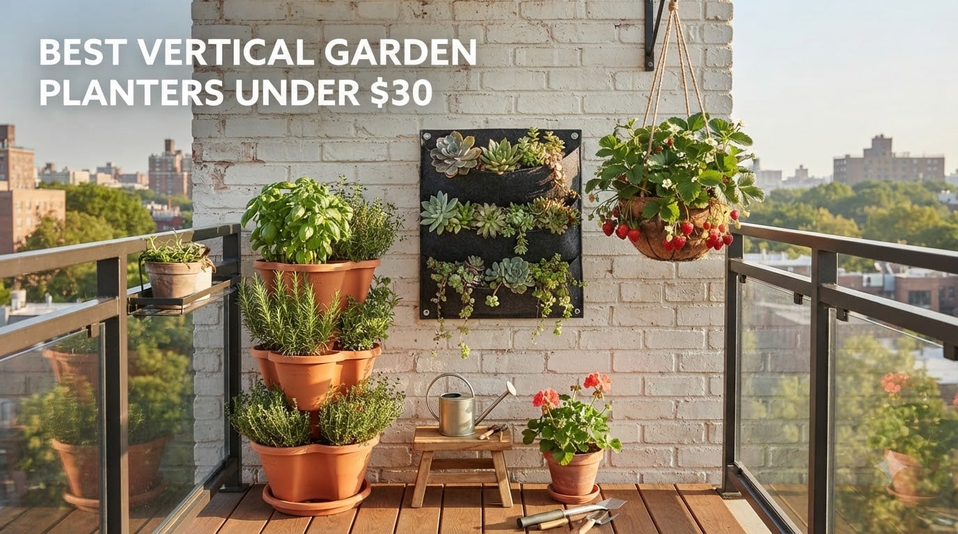 best vertical garden planters under $30