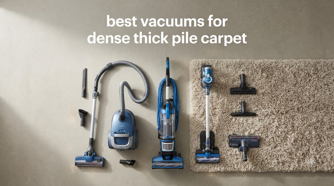 best vacuums for dense thick pile carpet