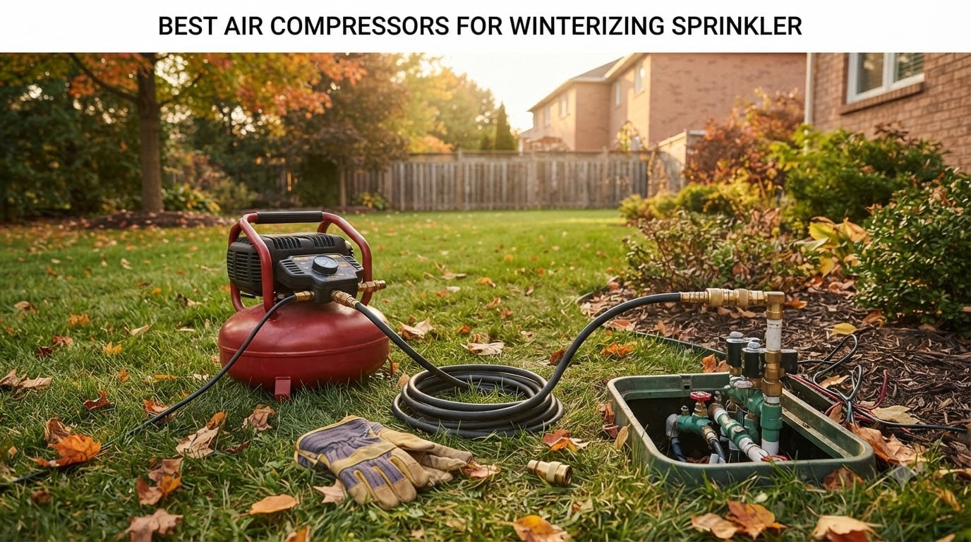 best air compressors for winterizing sprinkler