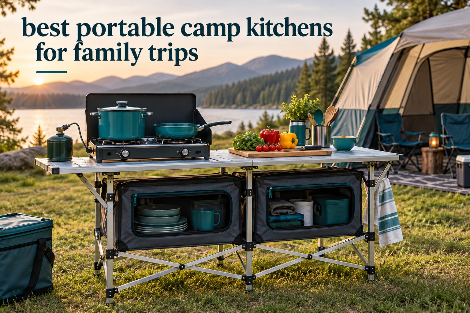best portable camp kitchens for family trips