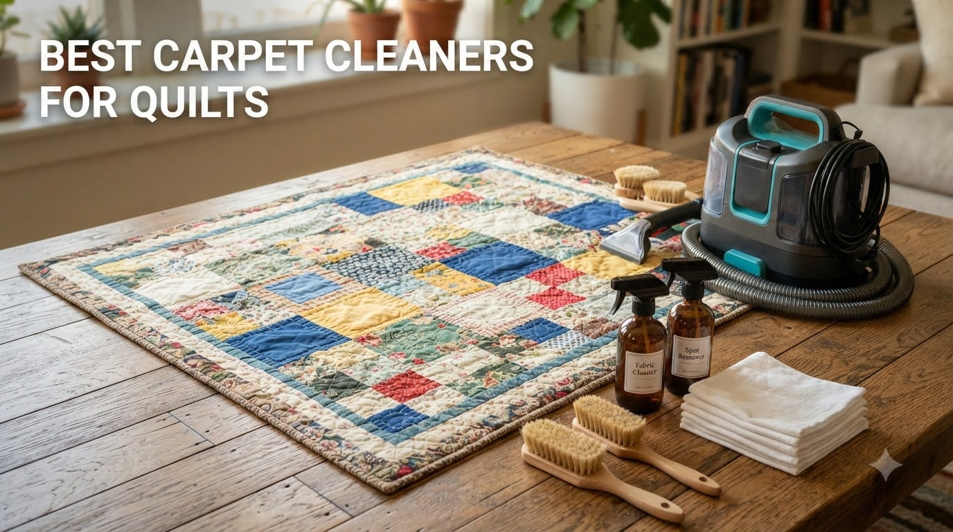 best carpet cleaners for quilts