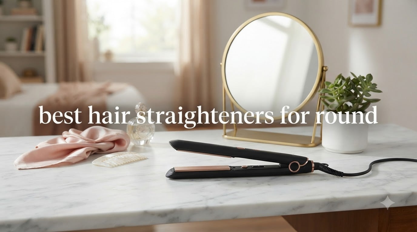best hair straighteners for round