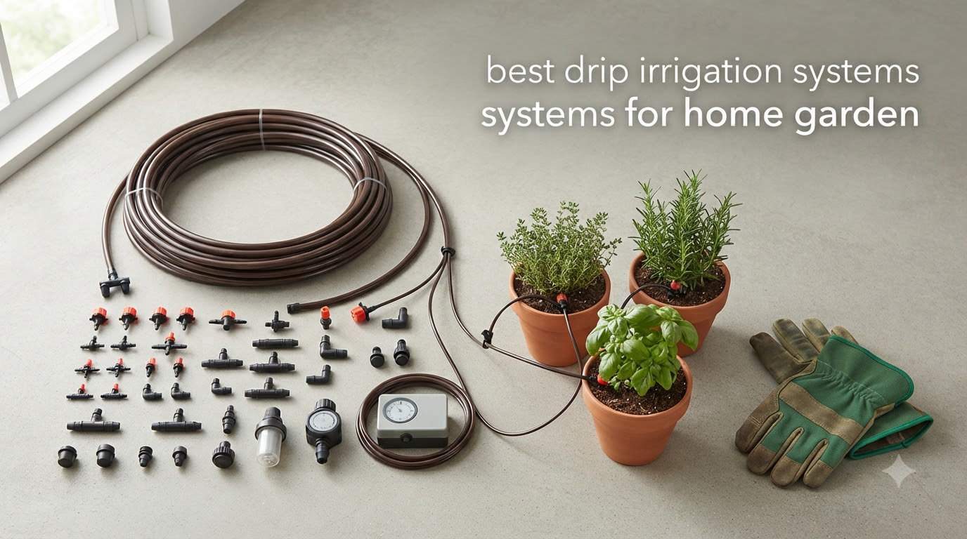 best drip irrigation systems for home garden