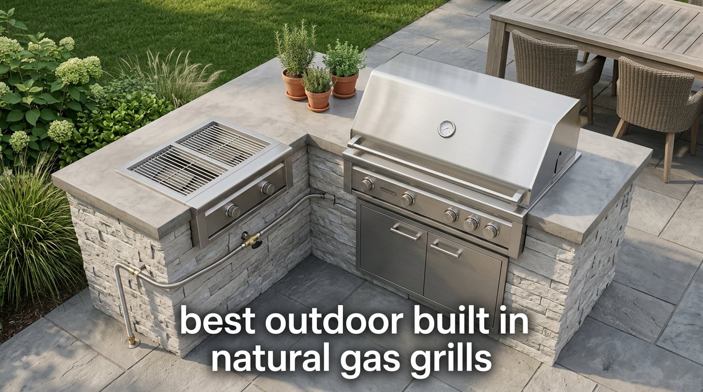 best outdoor built in natural gas grills