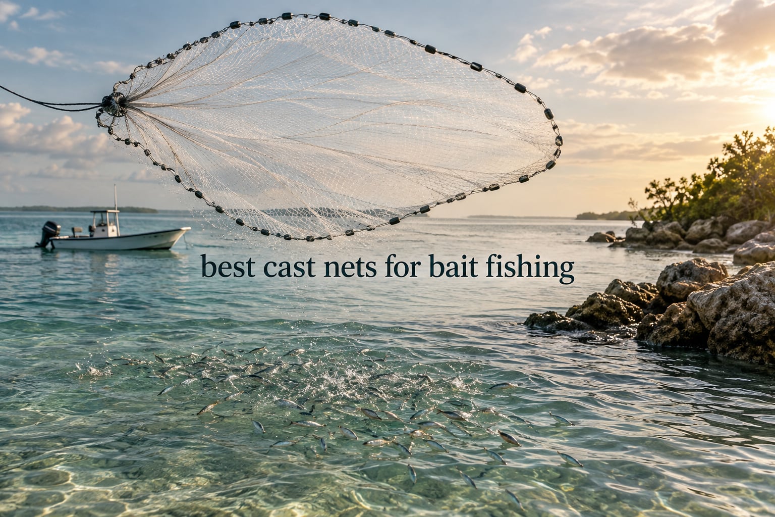 best cast nets for bait fishing