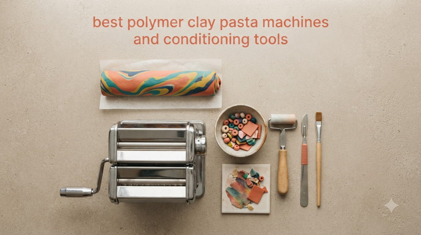 best polymer clay pasta machines and conditioning tools