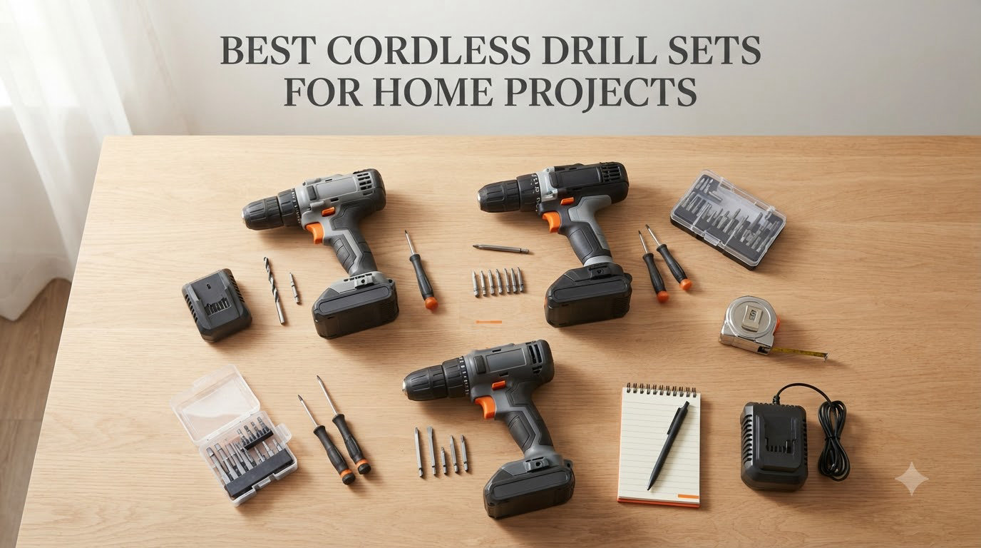 best cordless drill sets for home projects
