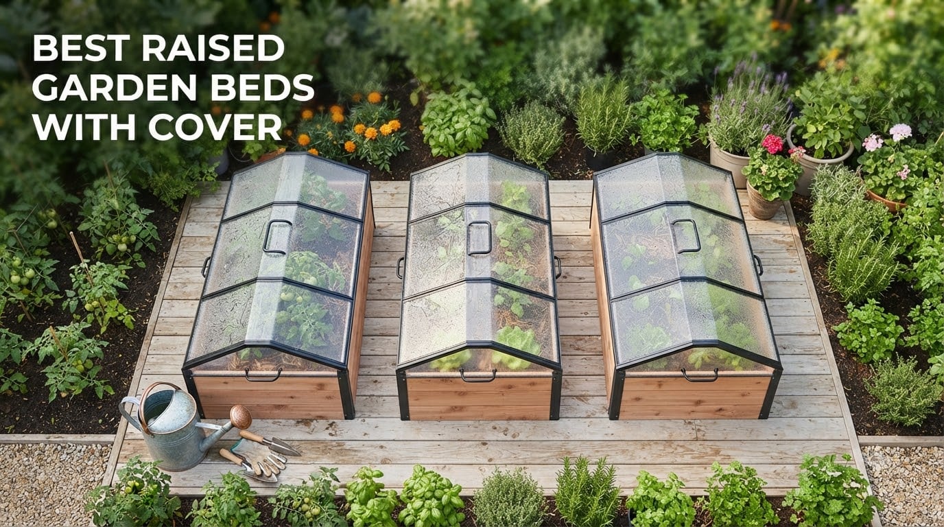 best raised garden beds with cover