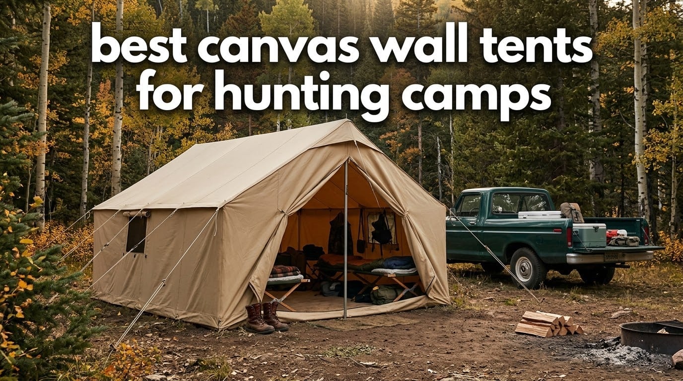 best canvas wall tents for hunting camps