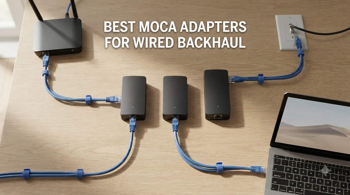 best moca adapters for wired backhaul