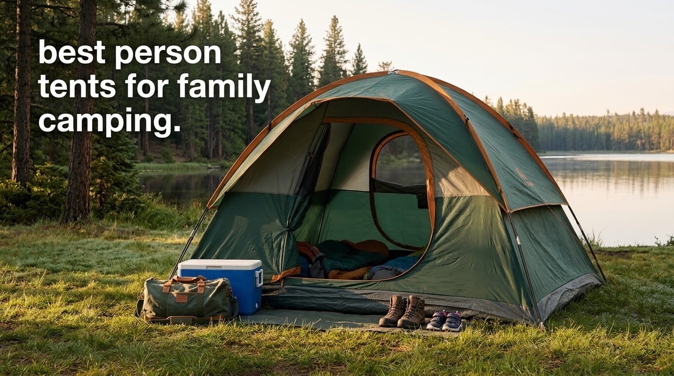 best 4 person tents for family camping