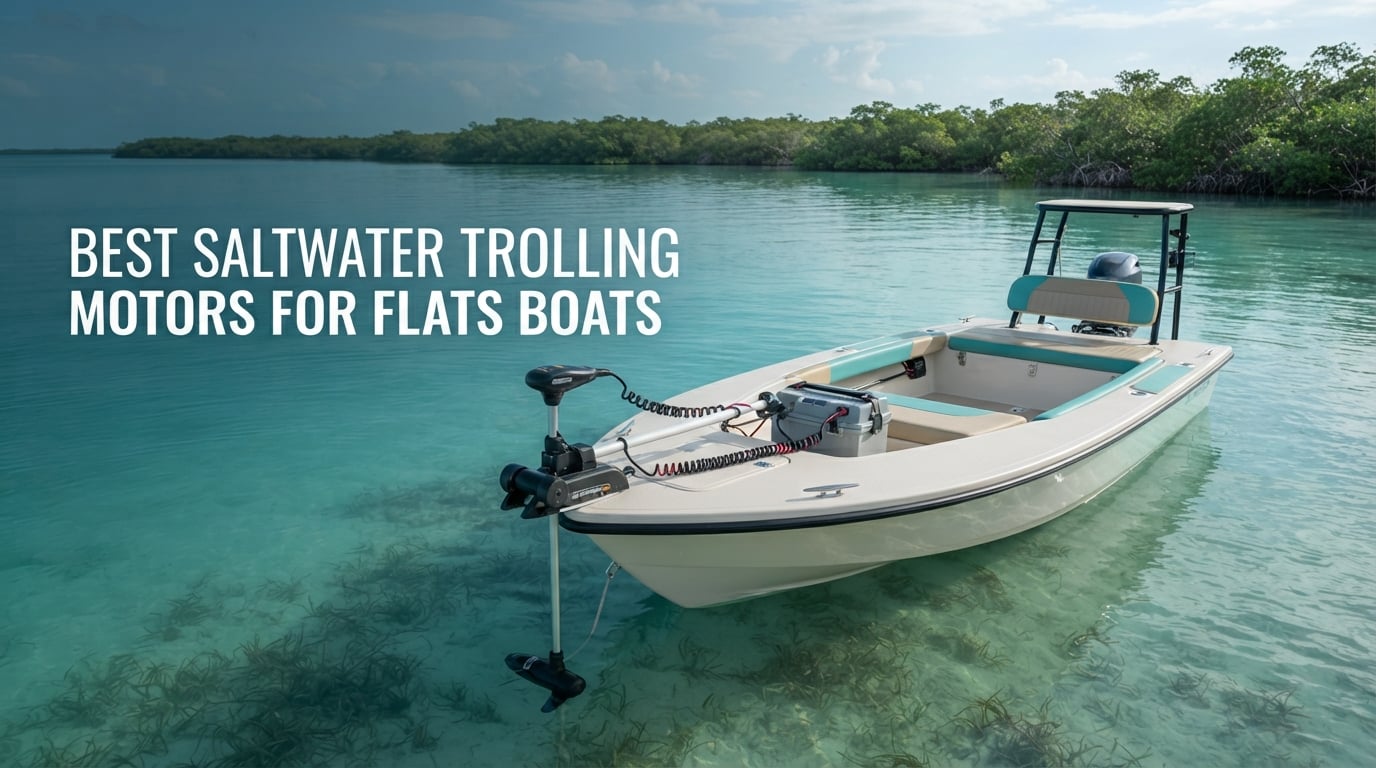 best saltwater trolling motors for flats boats