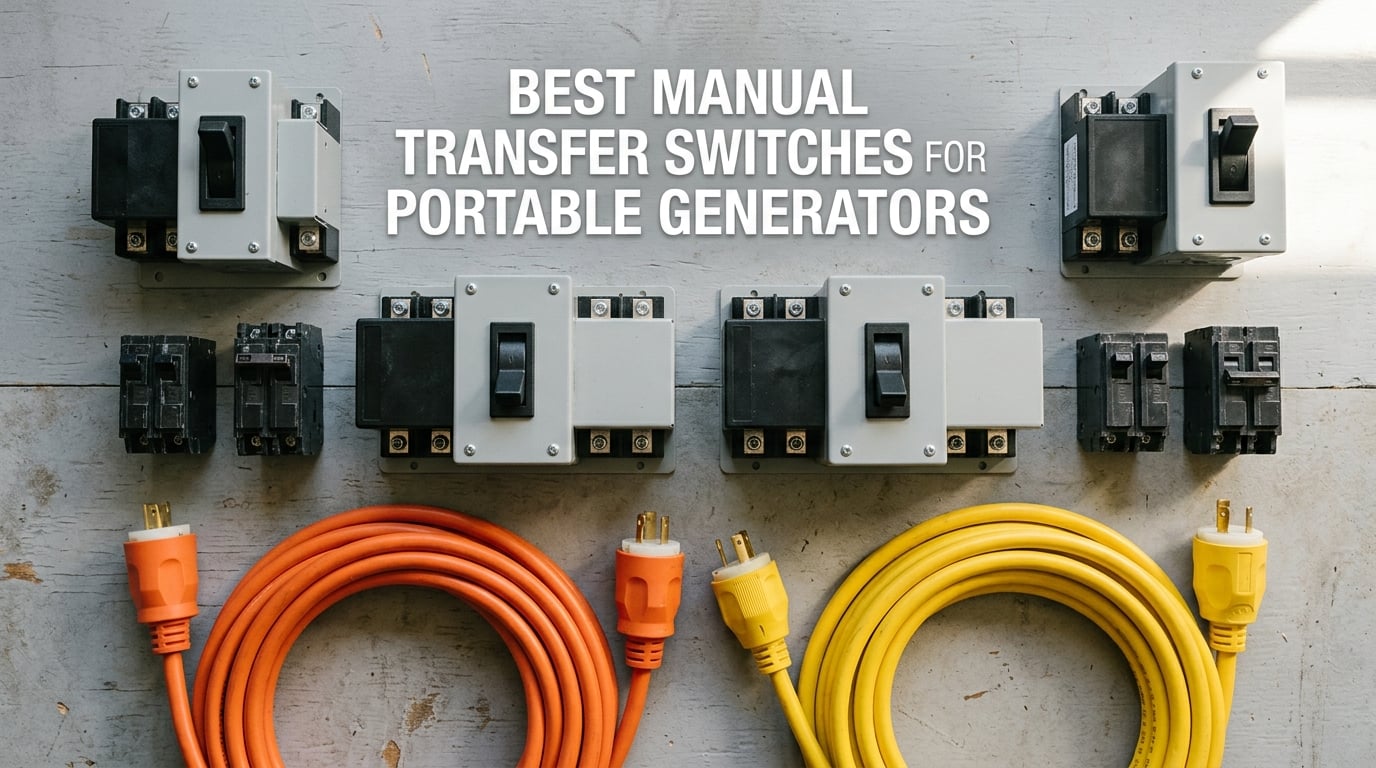 best manual transfer switches for portable generators