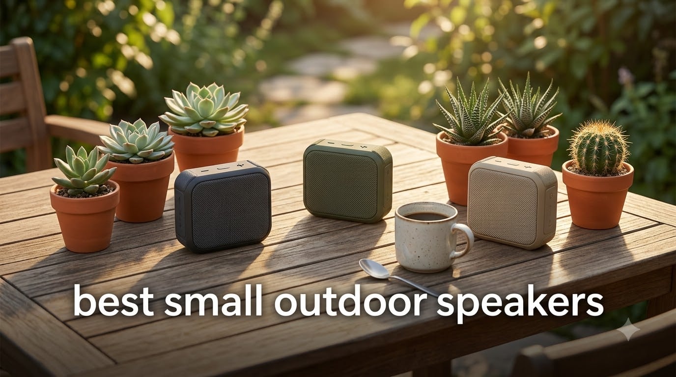 best small outdoor speakers