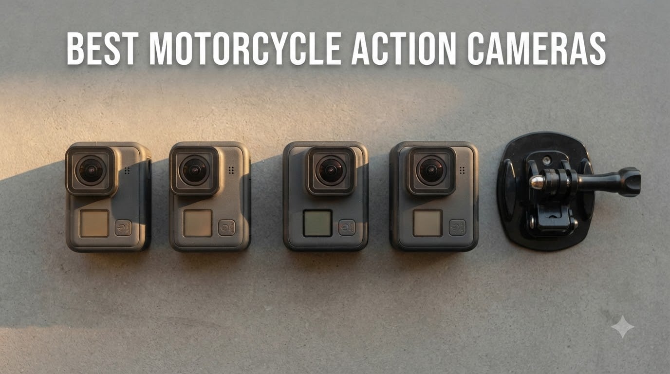 best motorcycle action cameras