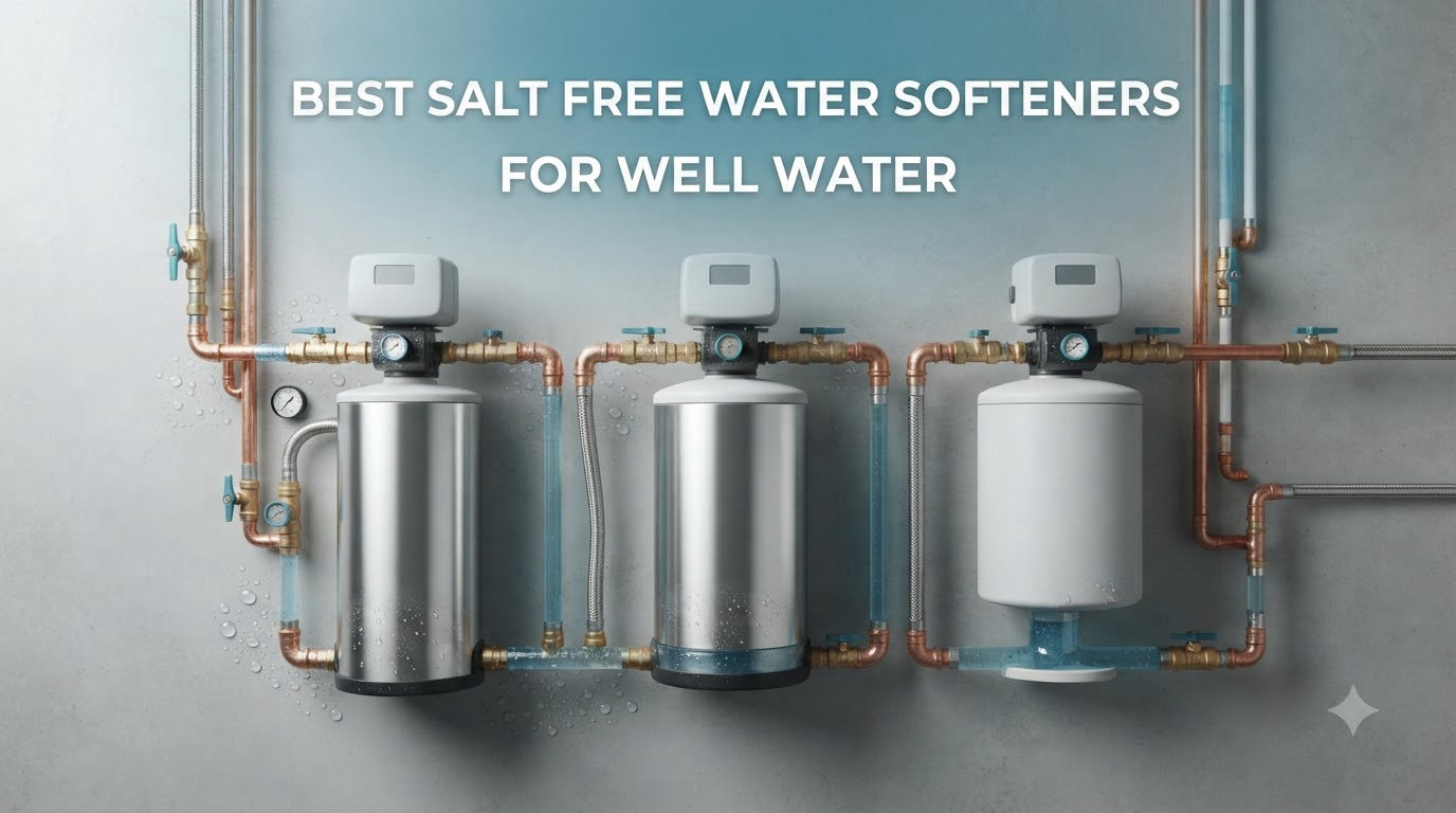 best salt free water softeners for well water