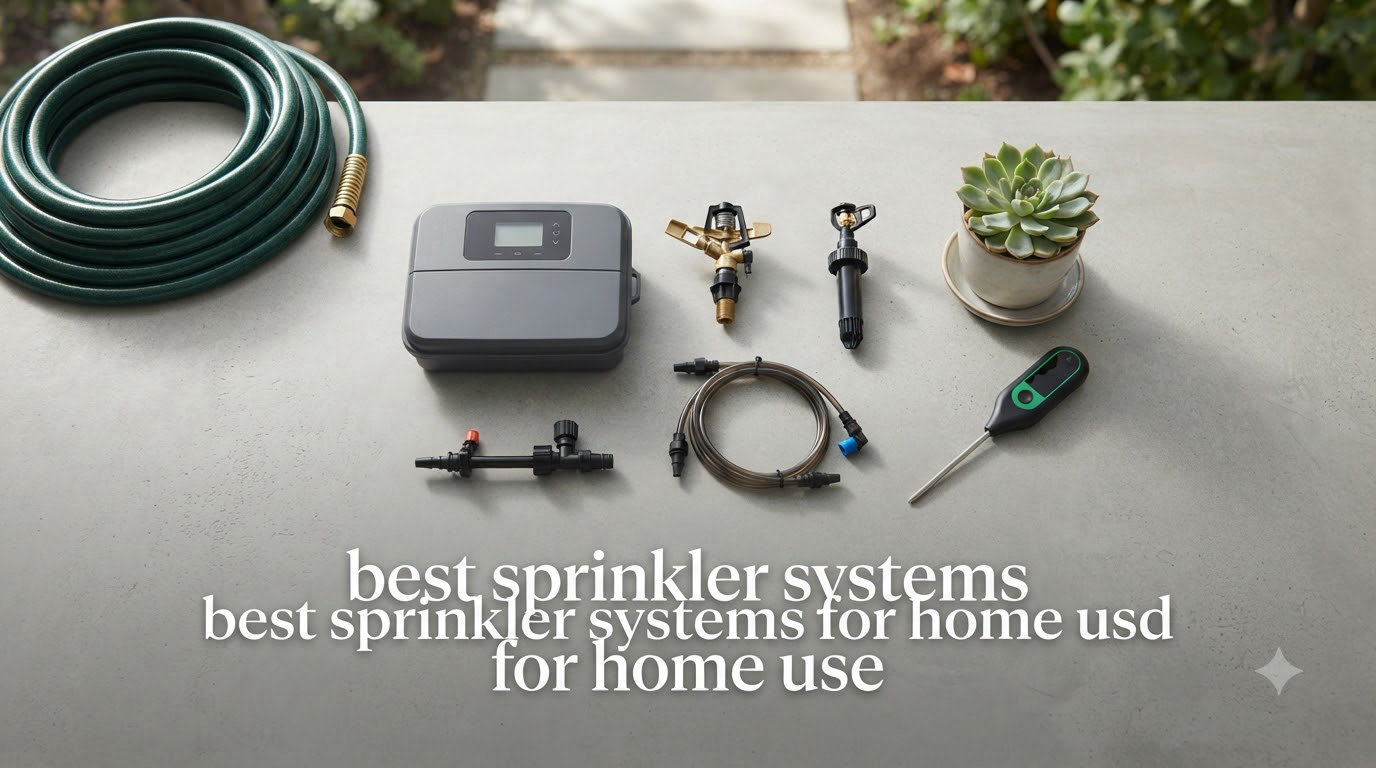 best sprinkler systems for home use