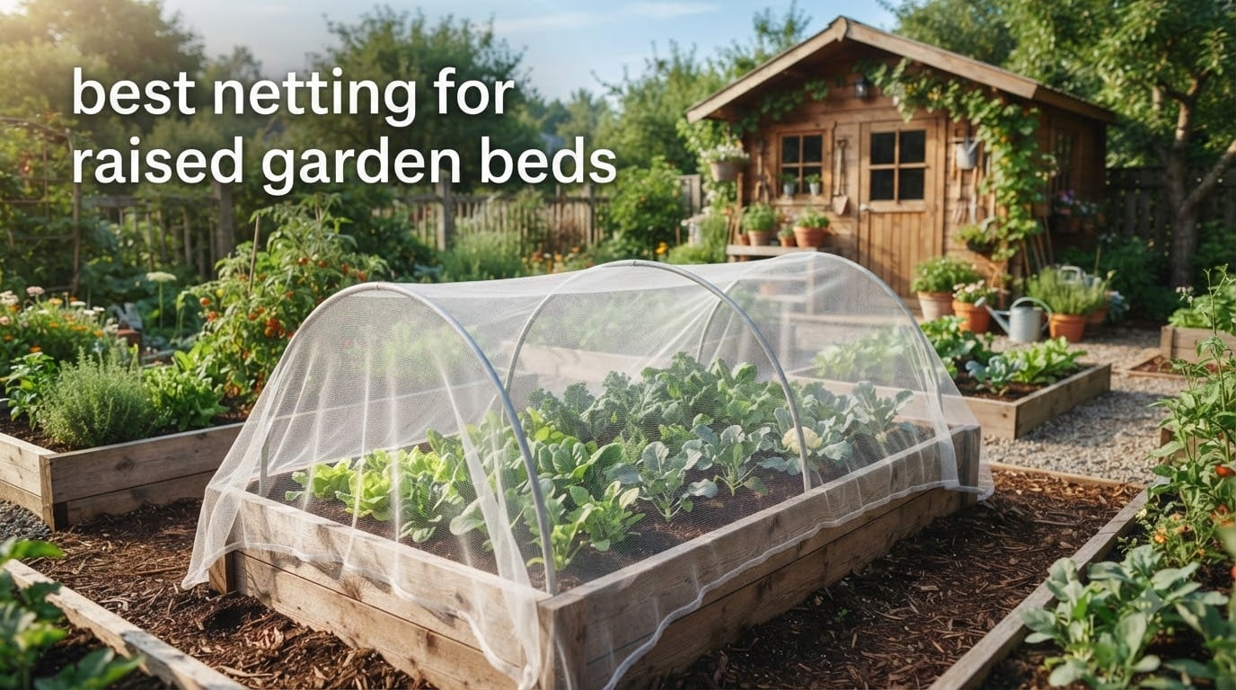 best netting for raised garden beds