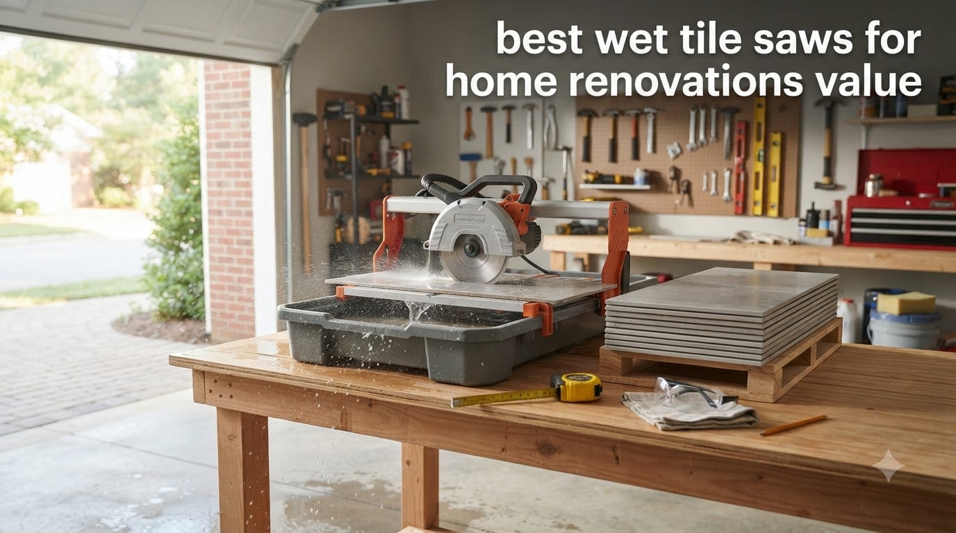 best wet tile saws for home renovations value