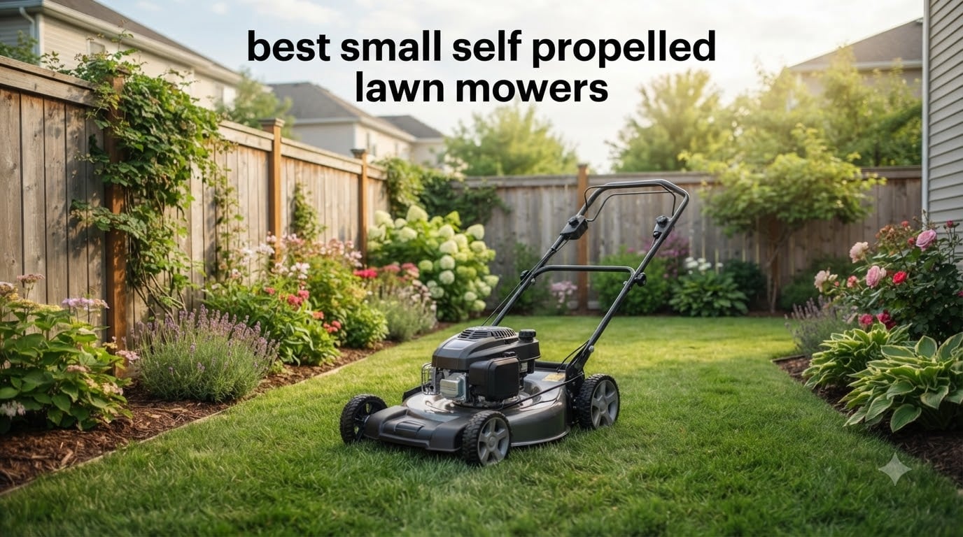best small self propelled lawn mowers