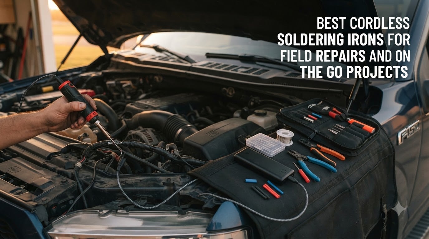 best cordless soldering irons for field repairs and on the go projects