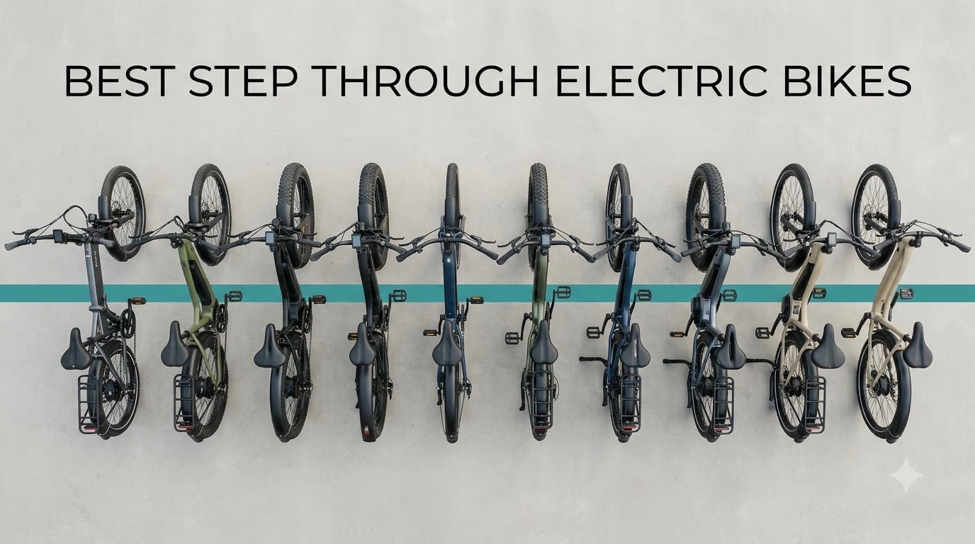 best step through electric bikes