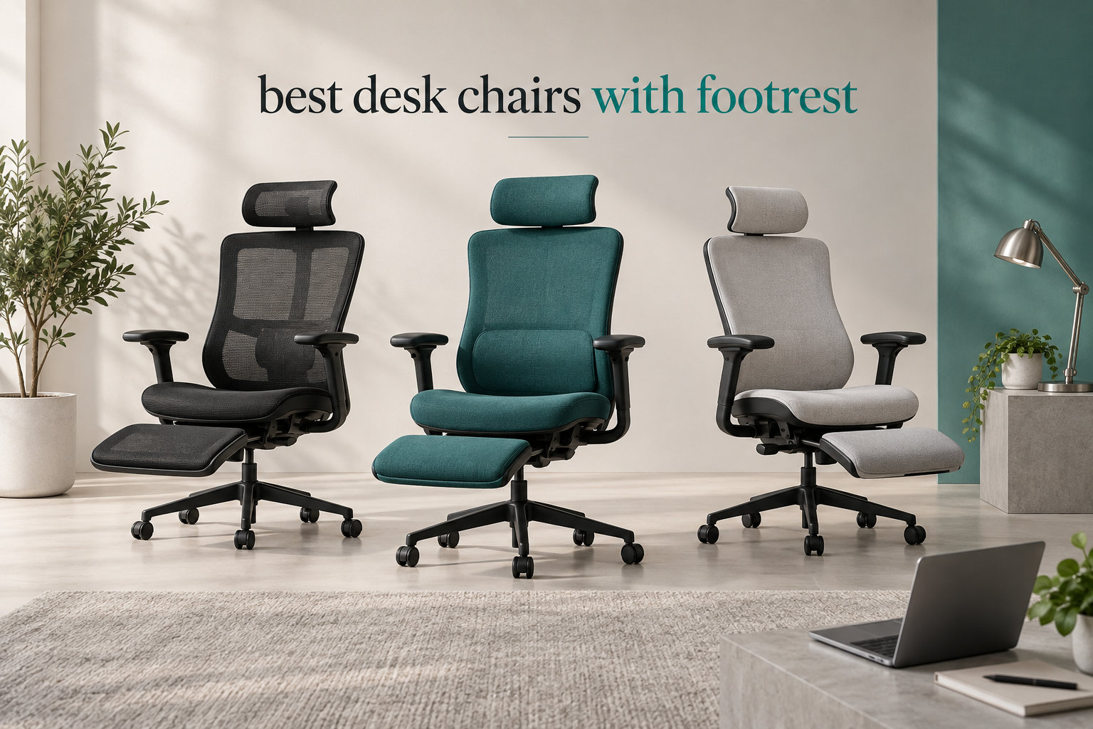 best desk chairs with footrest