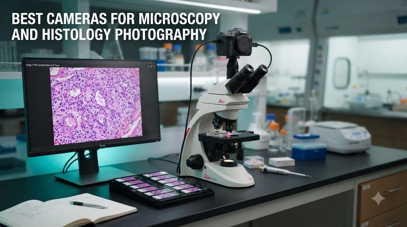 best cameras for microscopy and histology photography
