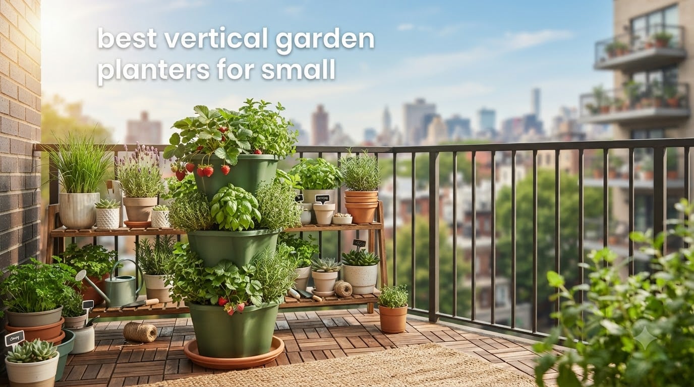 best vertical garden planters for small